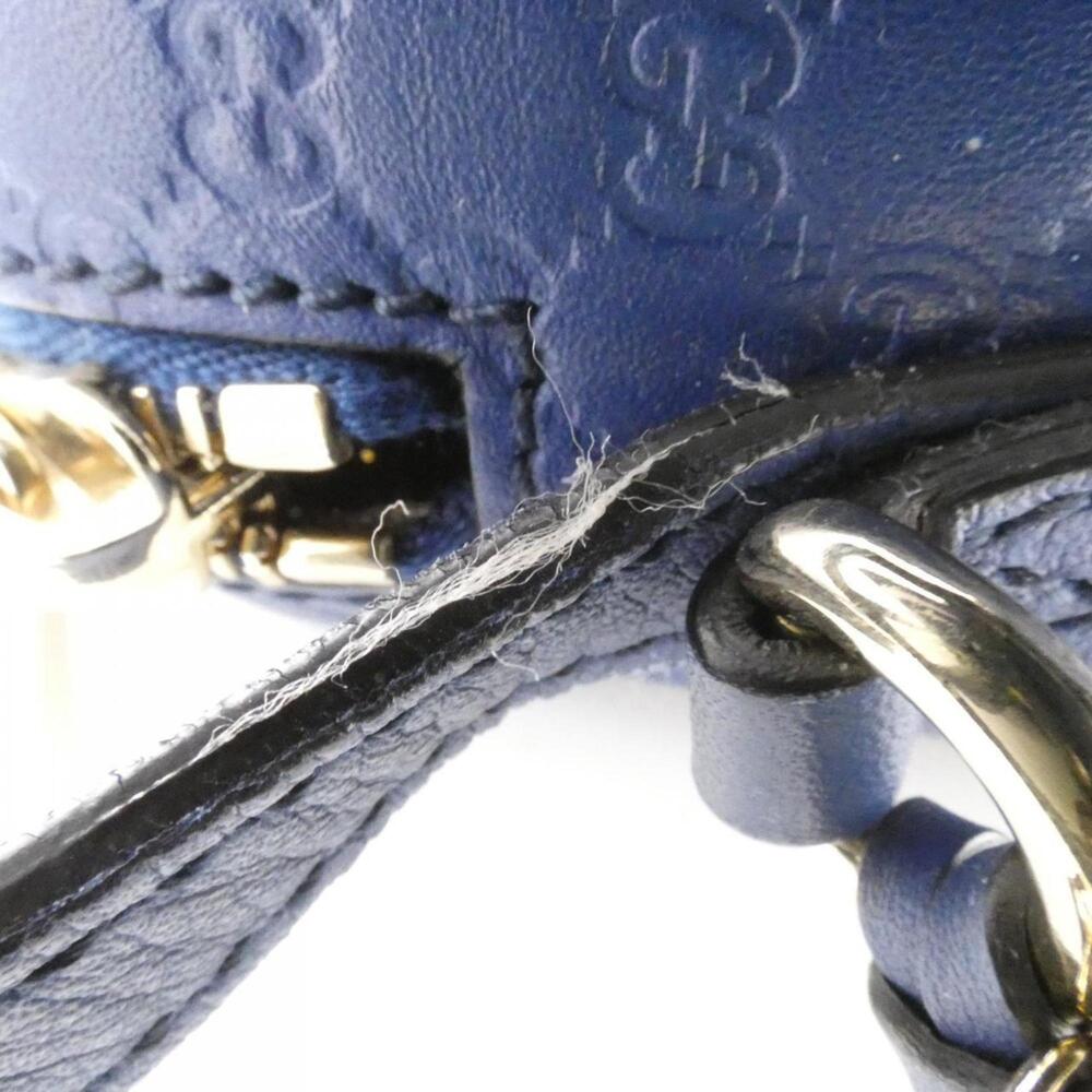 GUCCI Authentic Blue Shoulder Bag - Picture 4 of 9